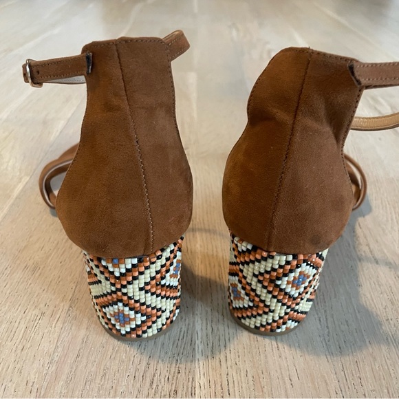 🇬🇷 Tsakiris Mallas Exe Block Heel Sandals 36 (Made in Greece) - Picture 6 of 6